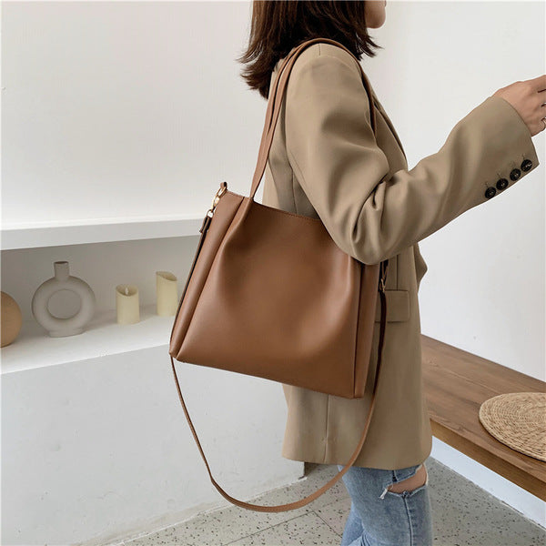 Trend handheld shoulder Korean Bag