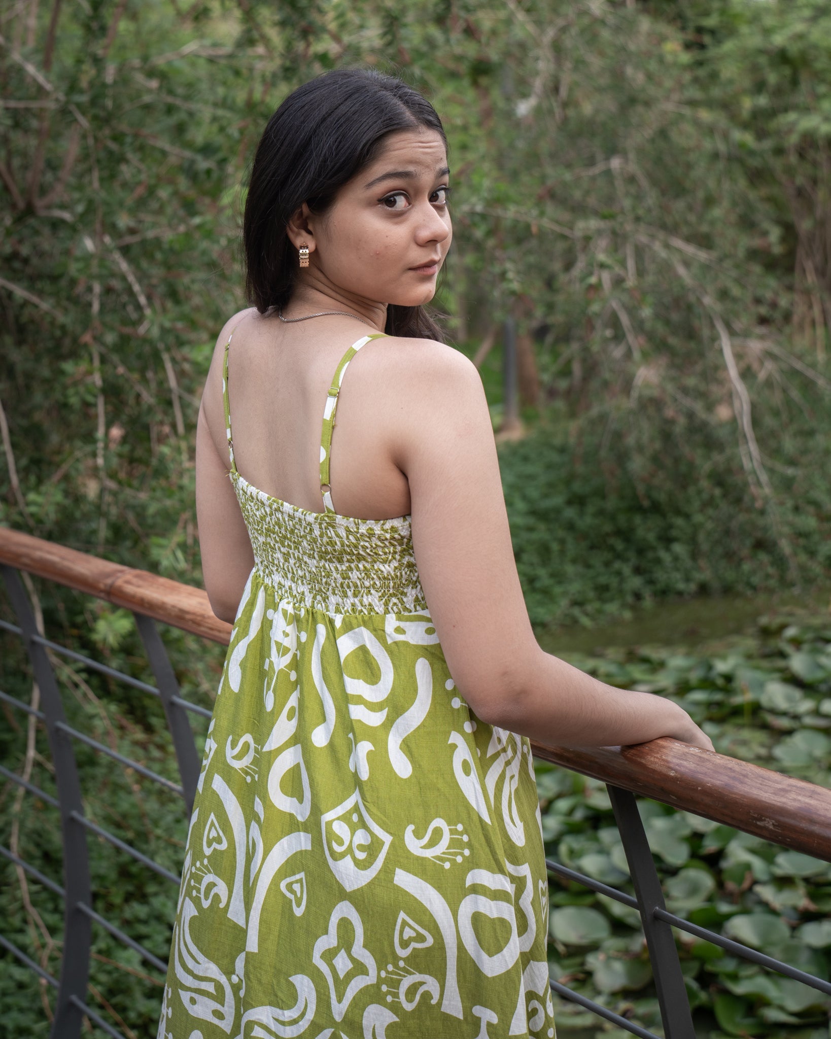 Folkflora Long Dress