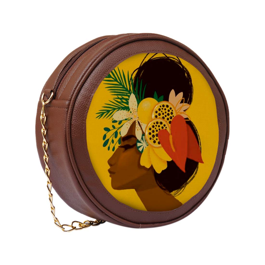 Icona Personalised Fashionable Round Sling Bag