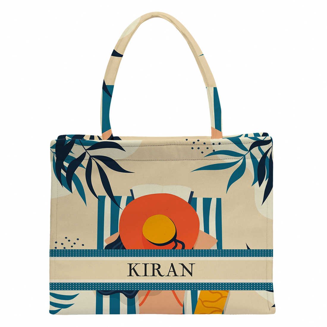 Women Beach Box Tote Bag Stylish