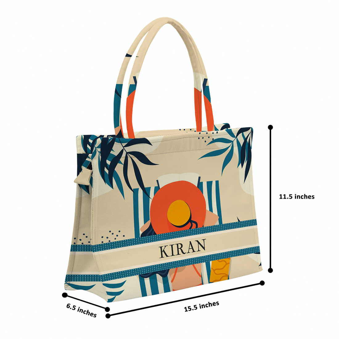 Women Beach Box Tote Bag Stylish