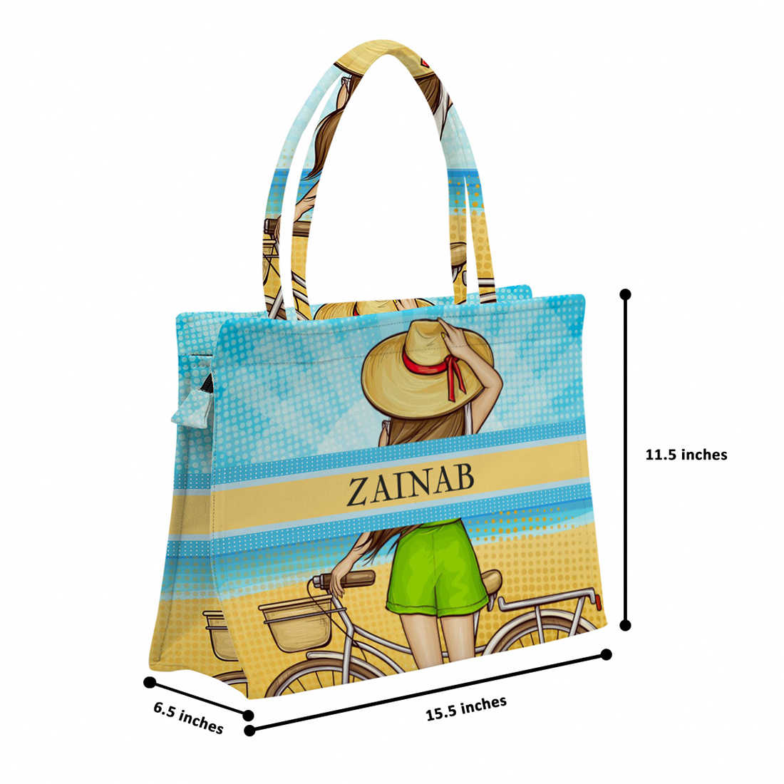 Women's Stylish Beach Box Tote Bag