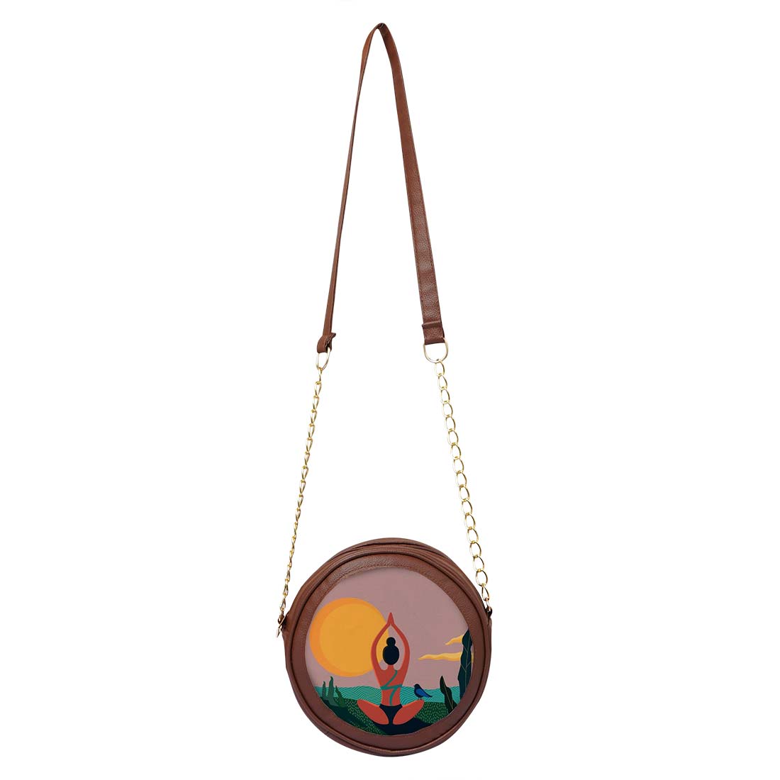 Ever Bloom Personalised Round Sling Bag