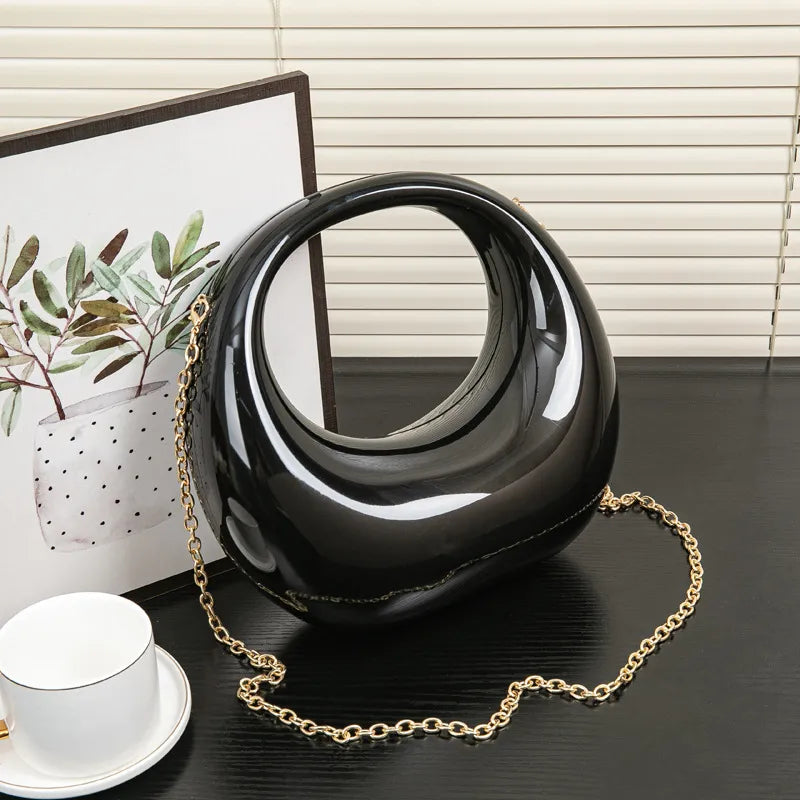 Opal European Acrylic Sculptural Bag