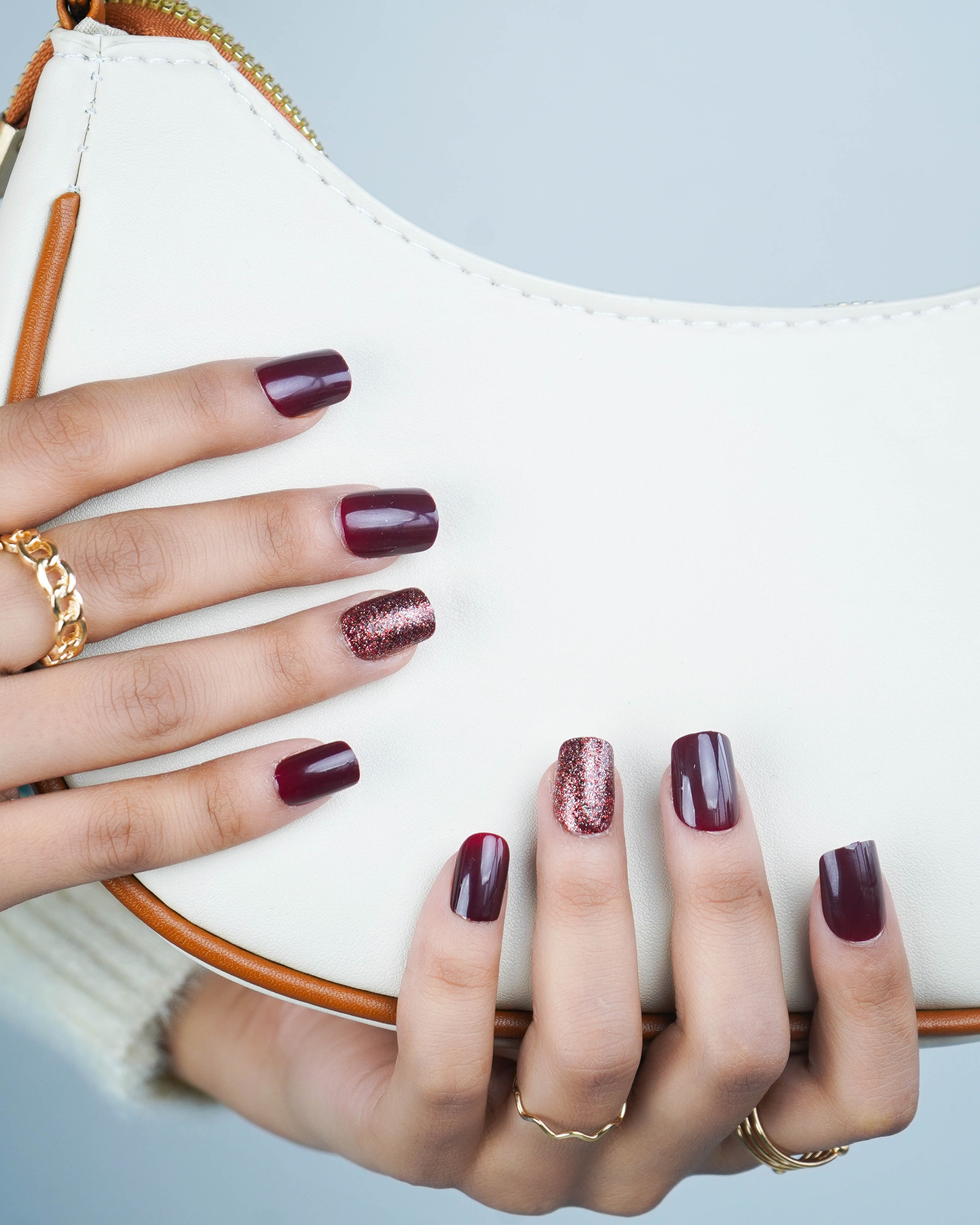 Champagne Chic Press On Nails