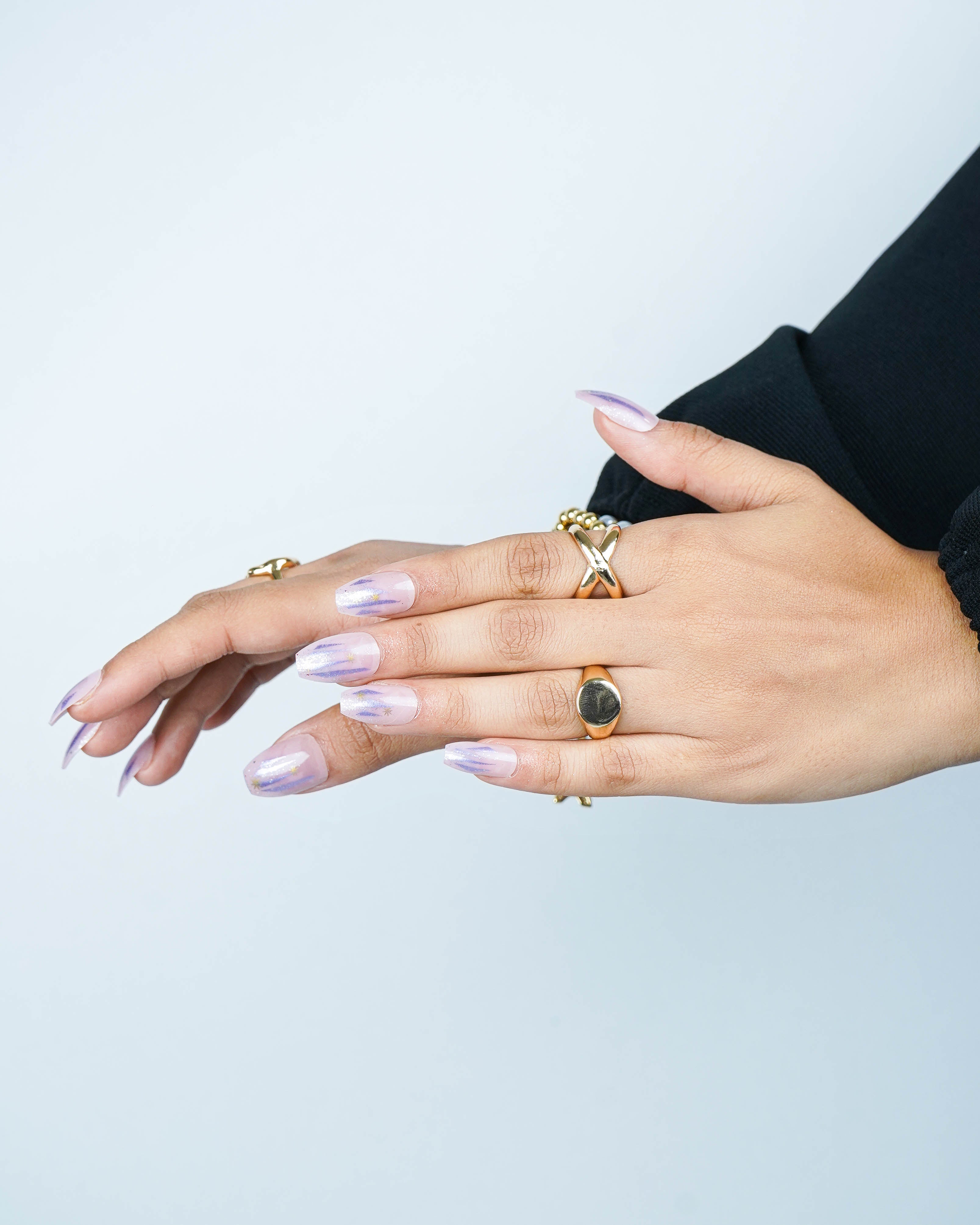 Mermaid Mist Press On Nails