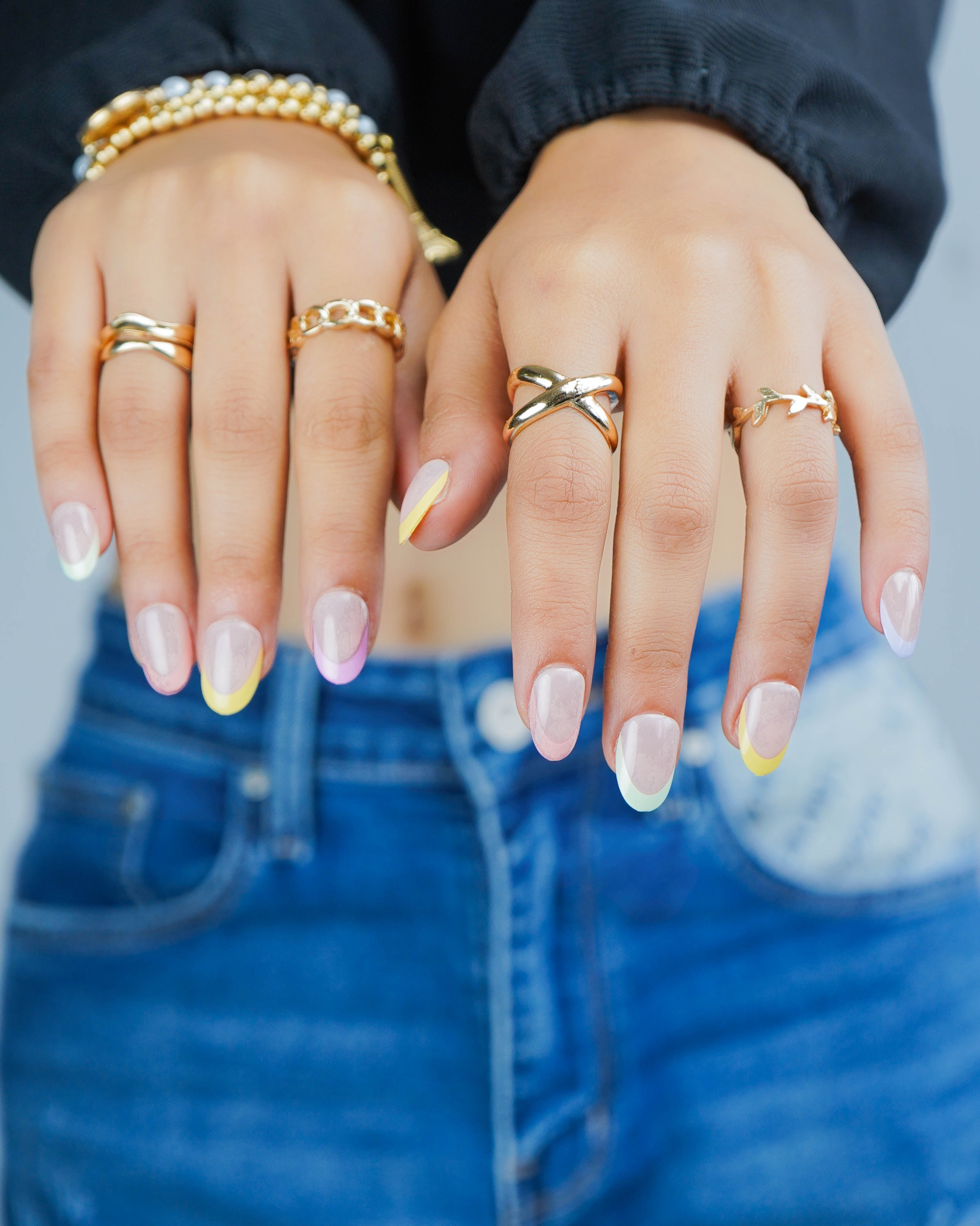 Summer Heatwave Press On Nails