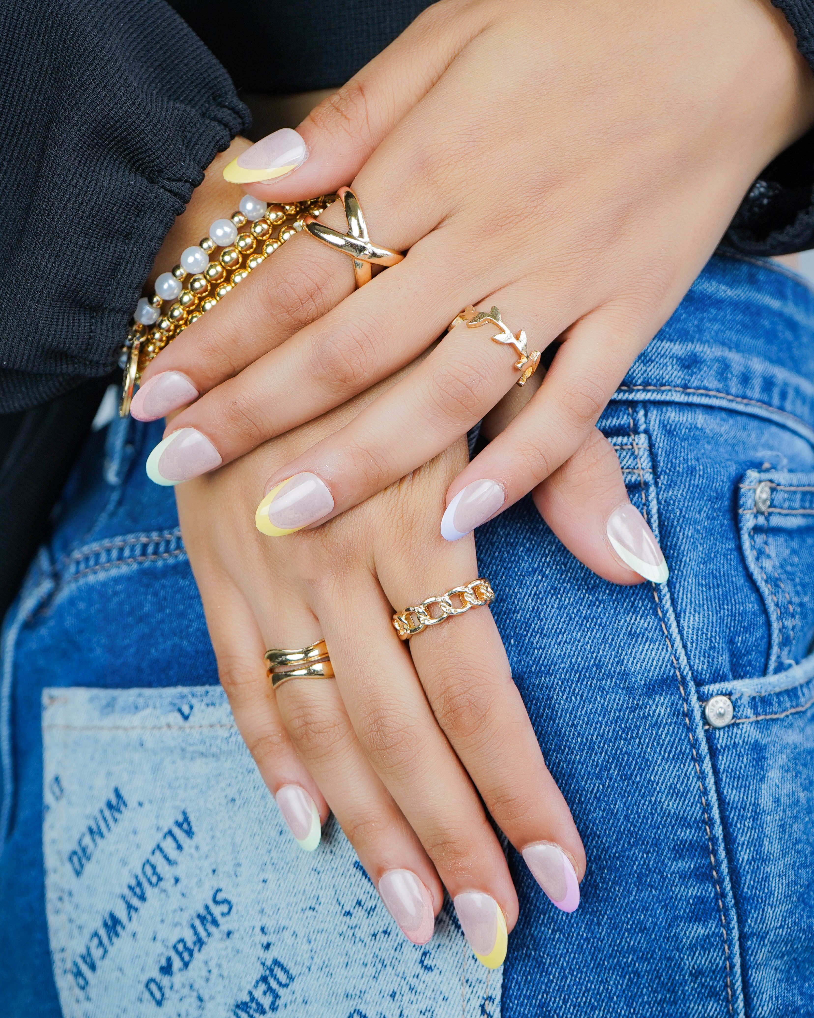 Summer Heatwave Press On Nails