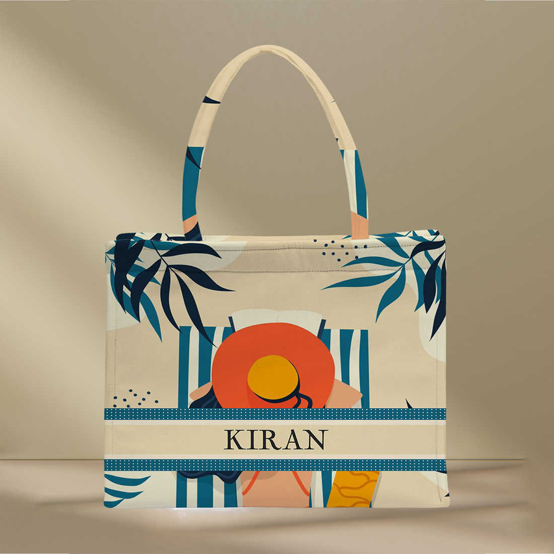 Women Beach Box Tote Bag Stylish