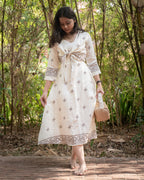 Lyra Bloom Mid Maxi Dress
