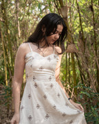 Lyra Bloom Mid Maxi Dress