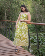 Folkflora Long Dress
