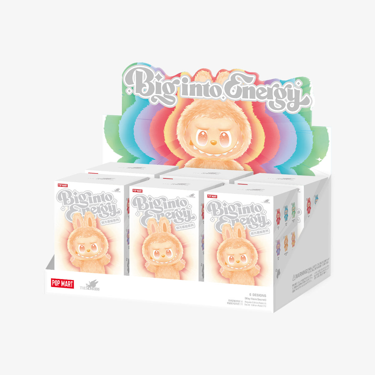 Pop Mart Labubu Plush Limited‑Edition Fuzzy Bunny‑Eared Monster
