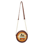 Golden Dusk Personalised Round Sling Bag