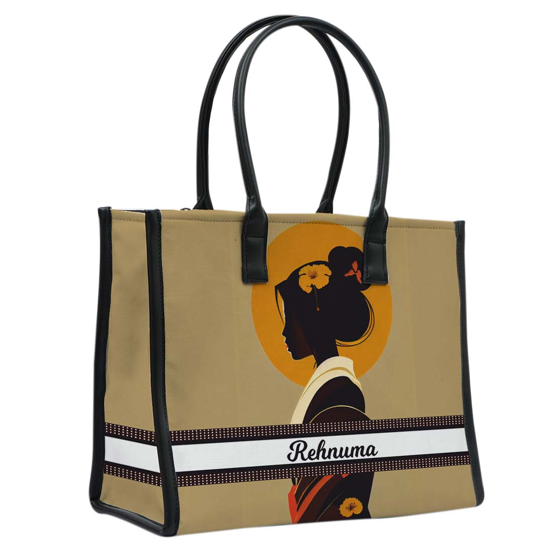 Sereni Personalised Printed Box Tote Bag