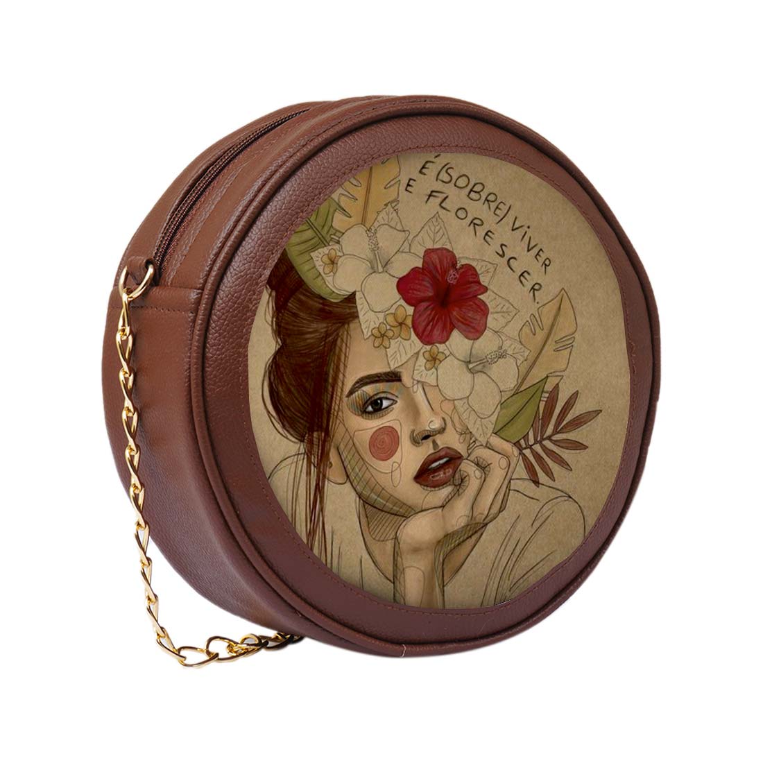 Sovereign Stylish Personalized Round Sling Bag