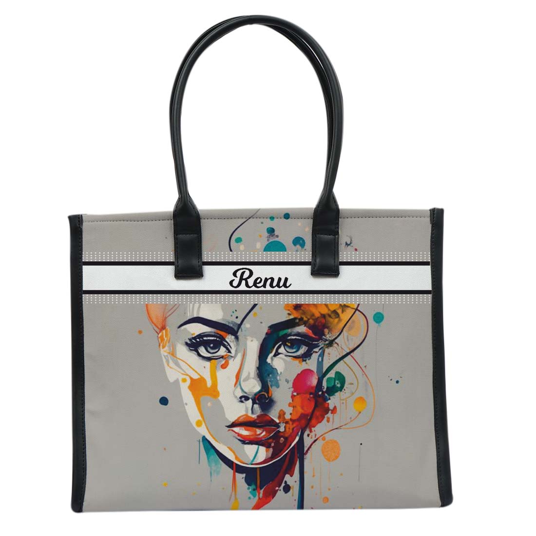 Muse Personalised Printed Box Tote Bag