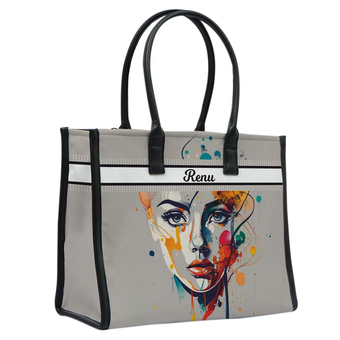 Muse Personalised Printed Box Tote Bag
