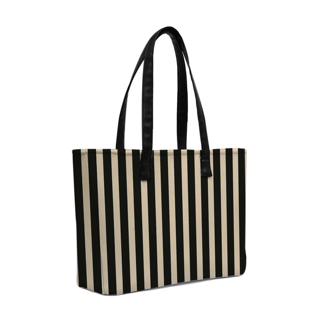 Strip printed Women's Office Bag