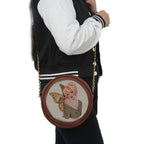 Twilight Fae Personalized Round Sling Bag
