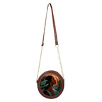 Aura Chic Personalized Round Sling Bag
