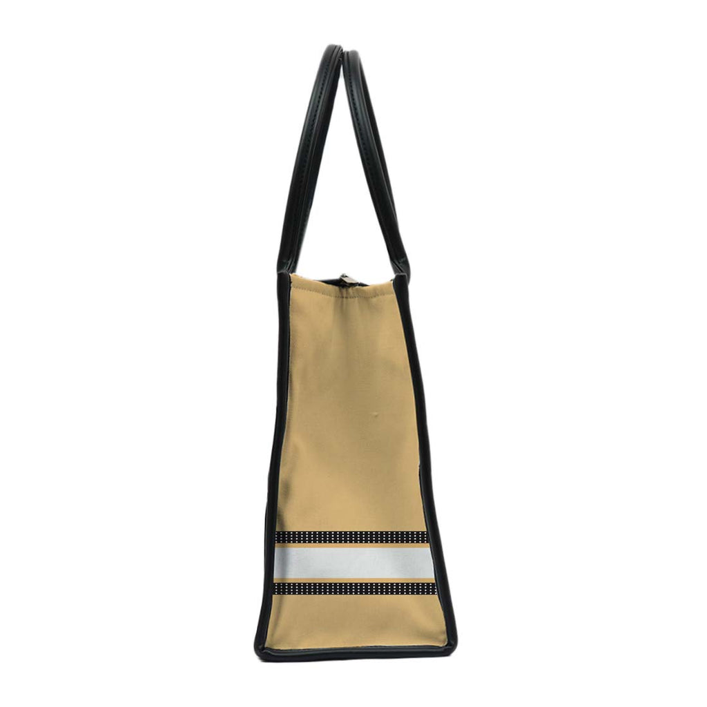 Noir Luxe Personalised Box Tote Bag