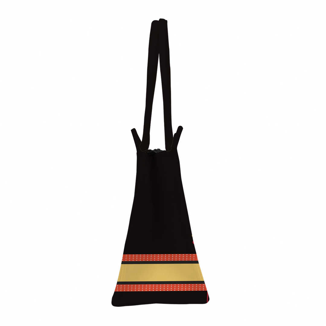 Beautiful Black Girl Printed Box Tote Bag