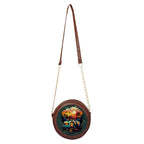 Serene Escape Personalised Round Sling Bag