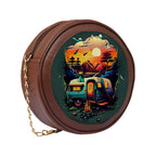 Serene Escape Personalised Round Sling Bag