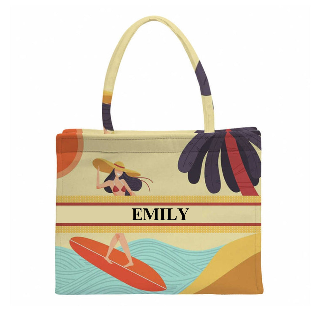 Women's Beach Box Tote Bag