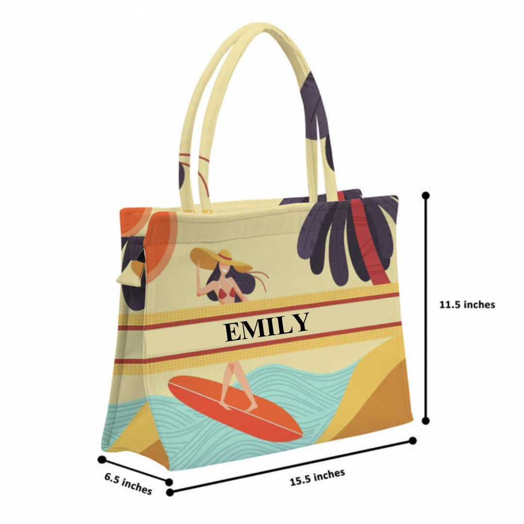 Women's Beach Box Tote Bag