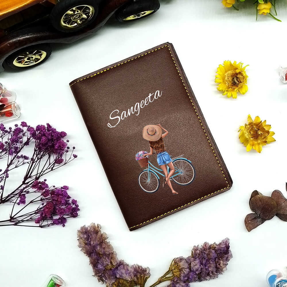 WanderWrap Personalized Girls Passport Holder