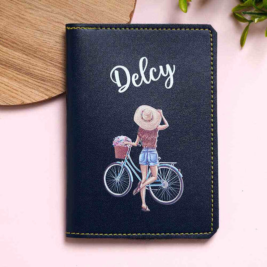 WanderWrap Personalized Girls Passport Holder