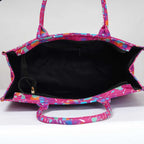 Artsy Aura Girl with Attitude Printed Box Tote Bag