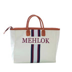 Regal Stripes Personalised Luna Handbag