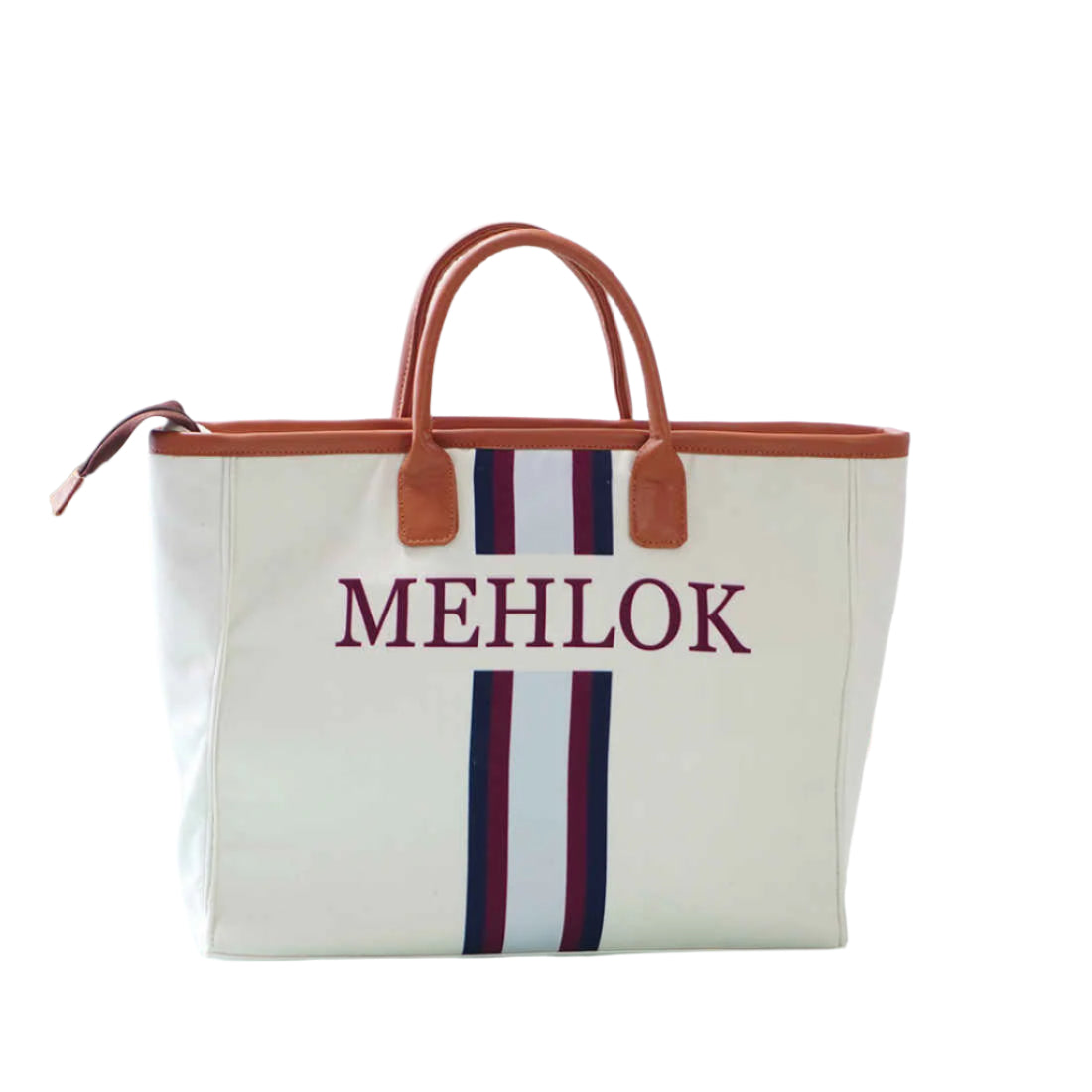 Regal Stripes Personalised Luna Handbag