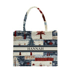 Barnwood Box Tote Handbag