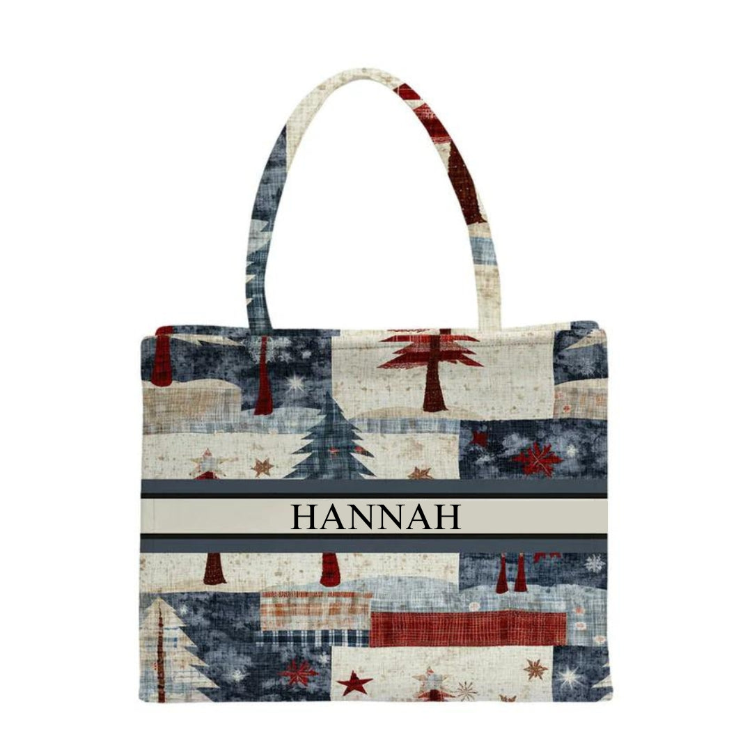 Barnwood Box Tote Handbag