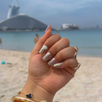 Chrome Queen Press On Nails