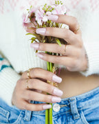Barely Blush Press On Nails