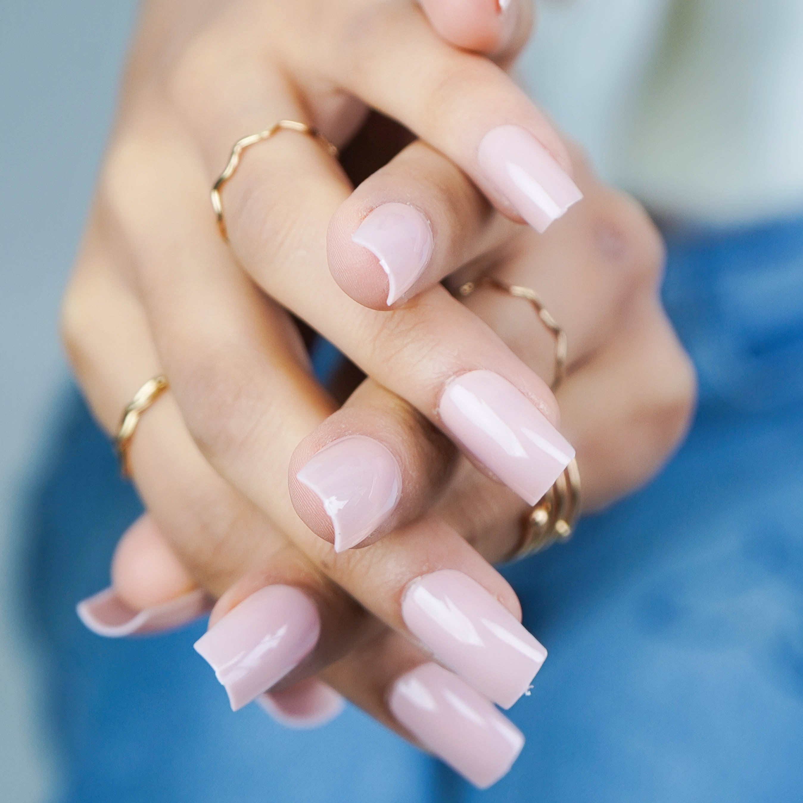 Barely Blush Press On Nails