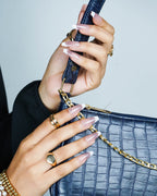 French Affair Coffin Press On Nails