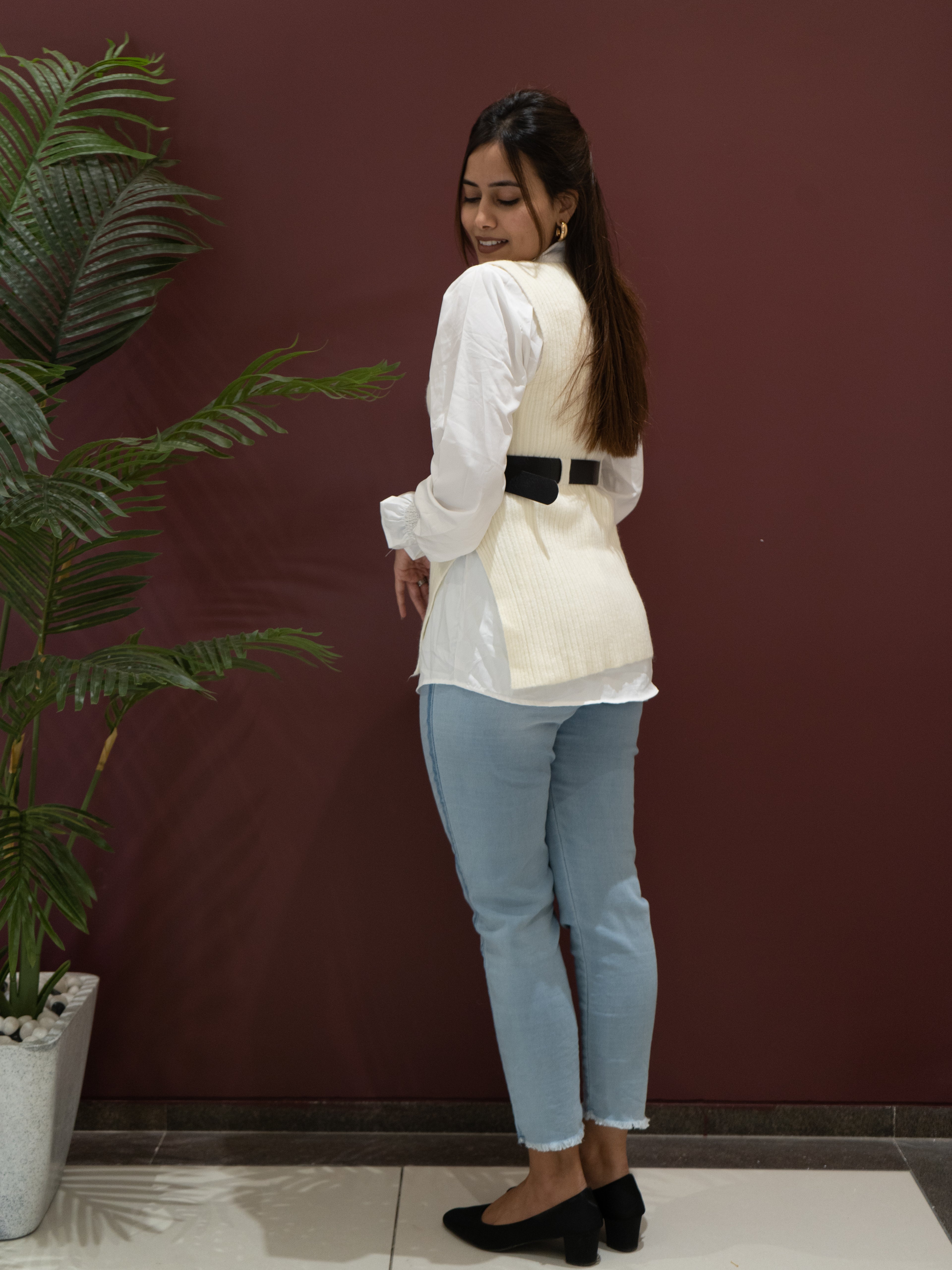 White Swan Grace Top
