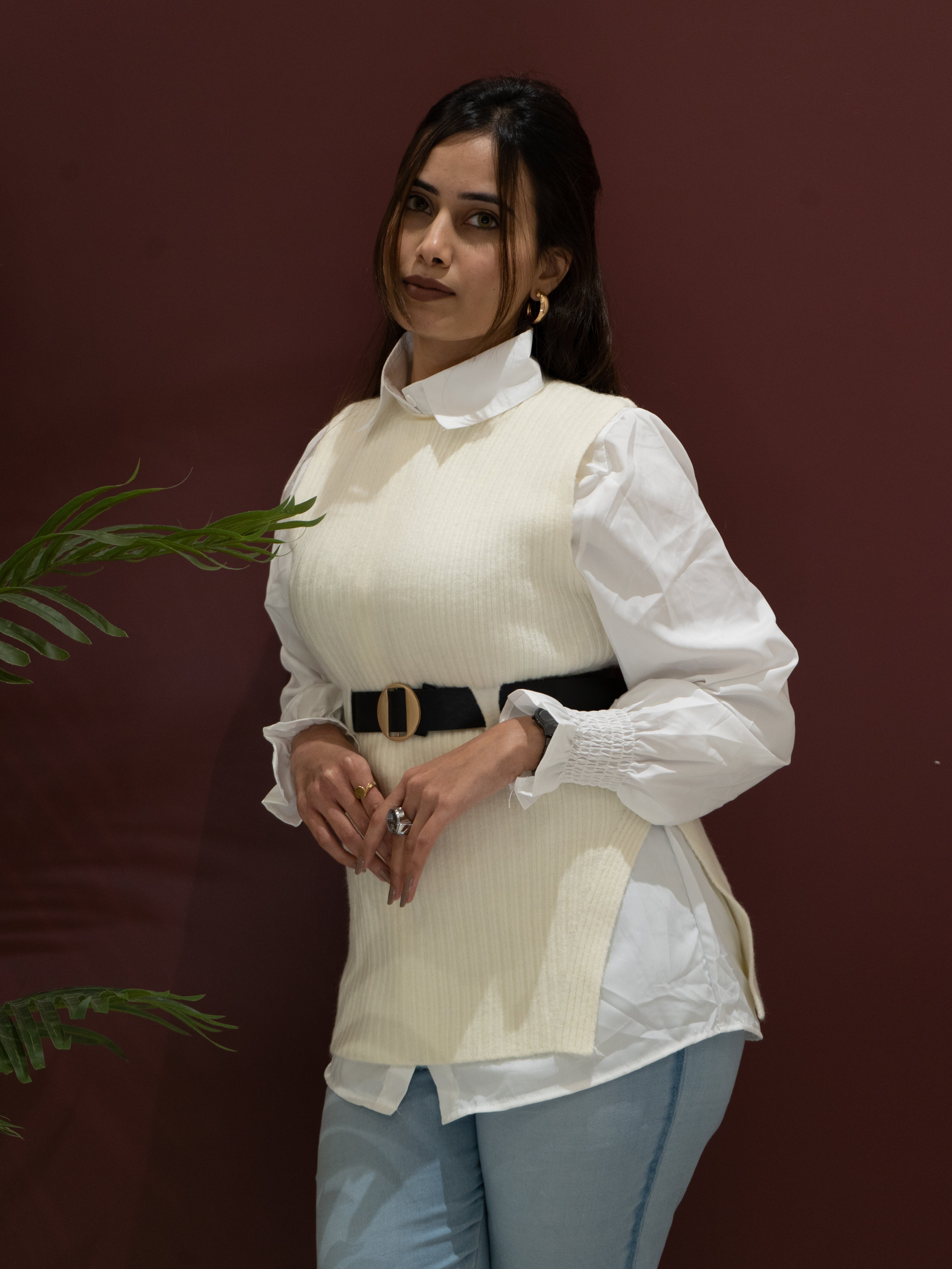 White Swan Grace Top