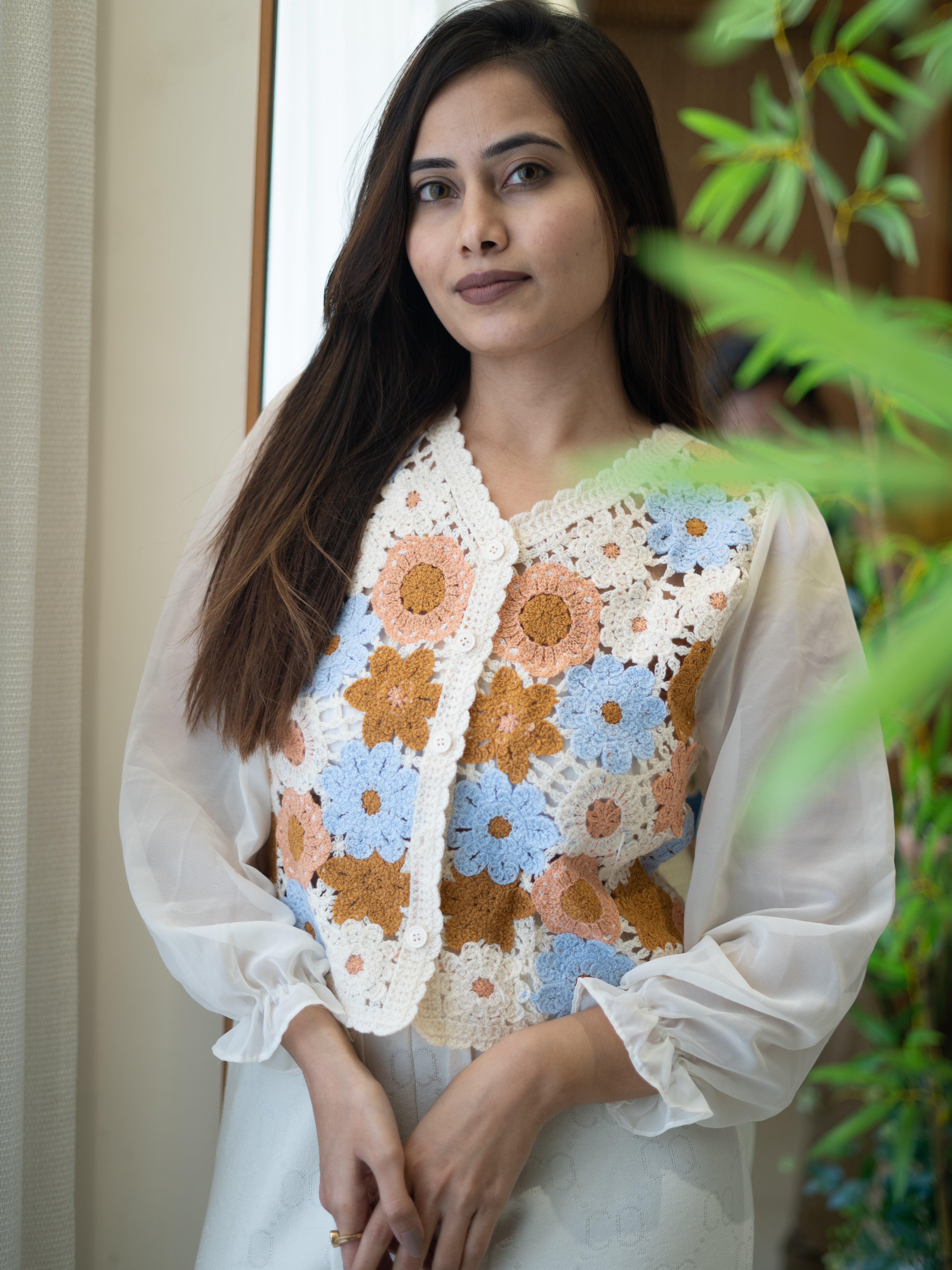 Boho Breeze Crochet Top