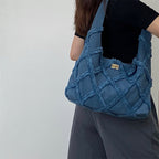 Chic Shoulder Denim Bag