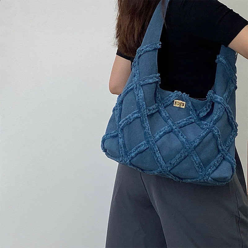 Chic Shoulder Denim Bag