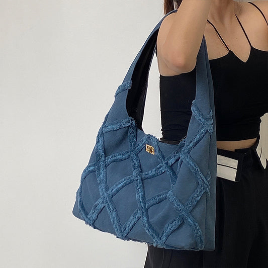 Chic Shoulder Denim Bag