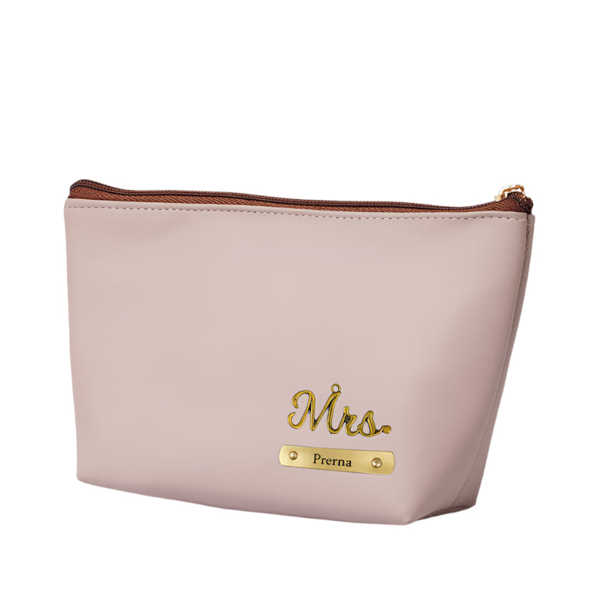 Mono Chic Personalised Vegan Pouch with Charms