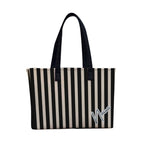 Strip printed Women's Office Bag